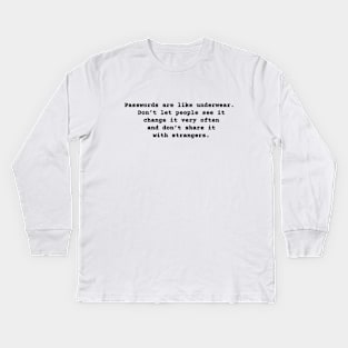 network security engineer Kids Long Sleeve T-Shirt